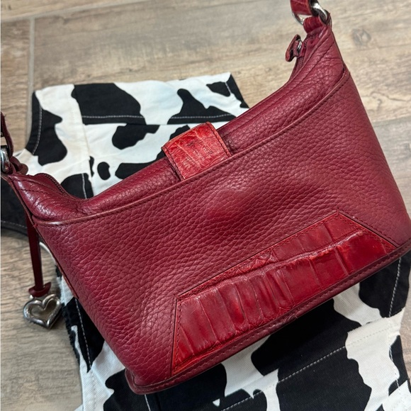 Vintage Y2K Brighton red leather handbag - Picture 4 of 16